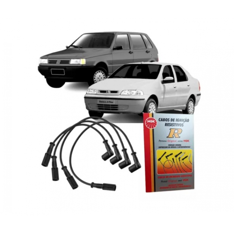 Jg Cabo Vela Palio Uno  1.0/1.3 8v Fire (c/ 2 Bo Ngk