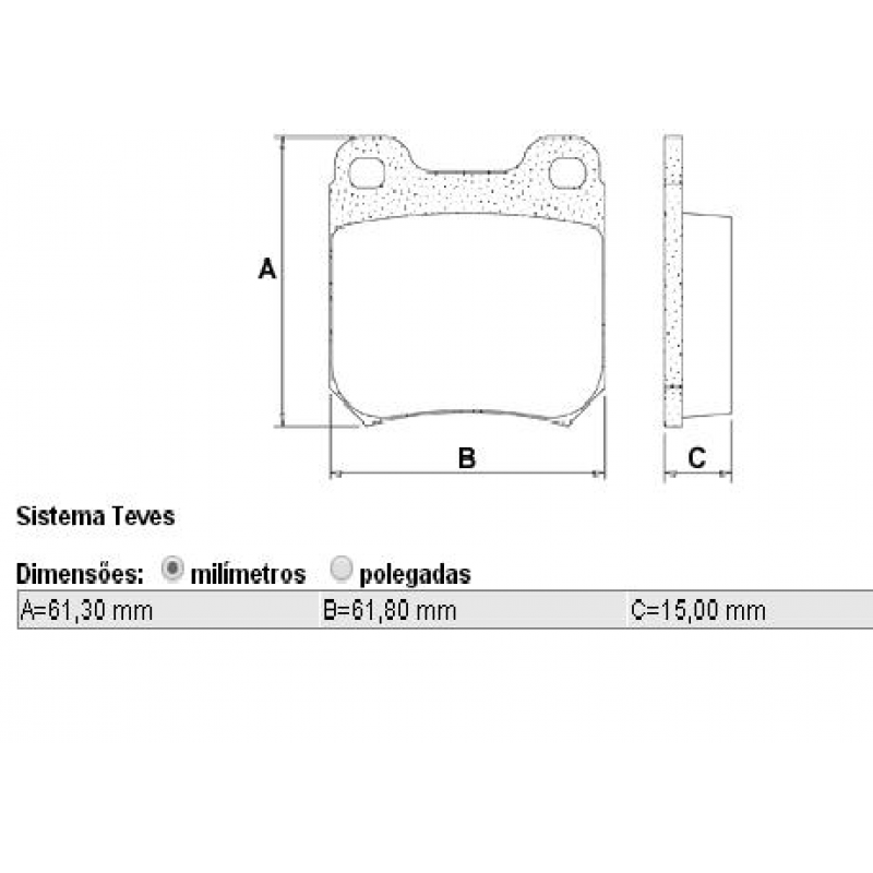 Pastilha Traseira Omega Tds Vectra Astra Zafira 1996/ Cobreq