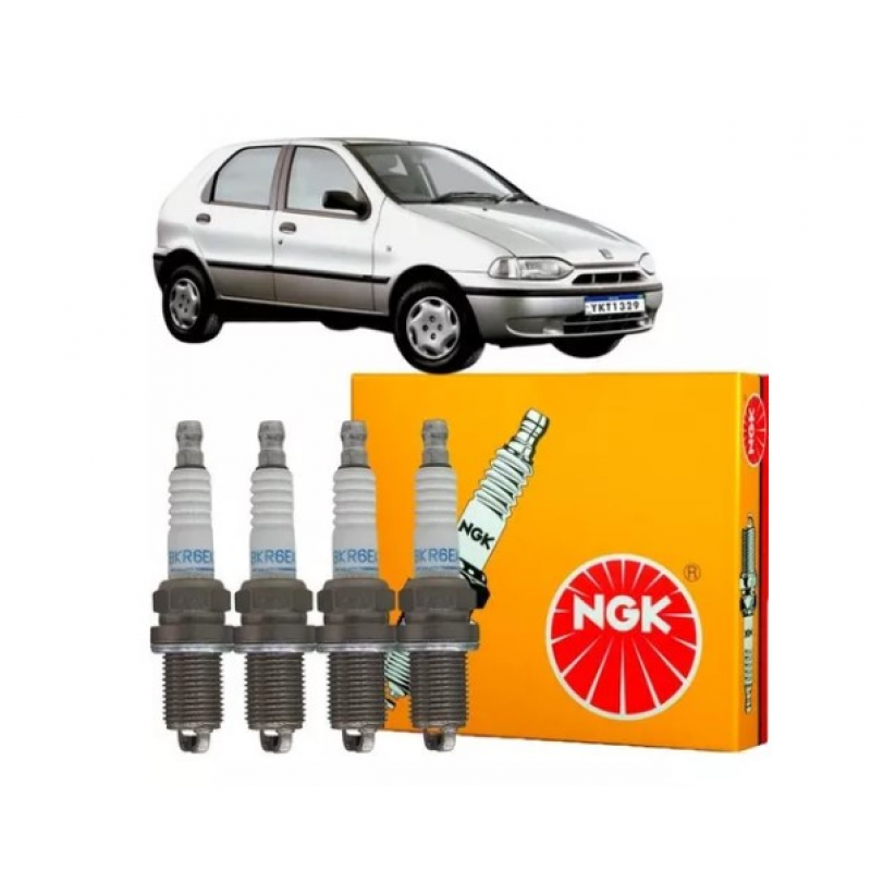 Vela Ignicao Ngk Bkr6ekc Palio 1.0/1.6 16v 2 El Ngk