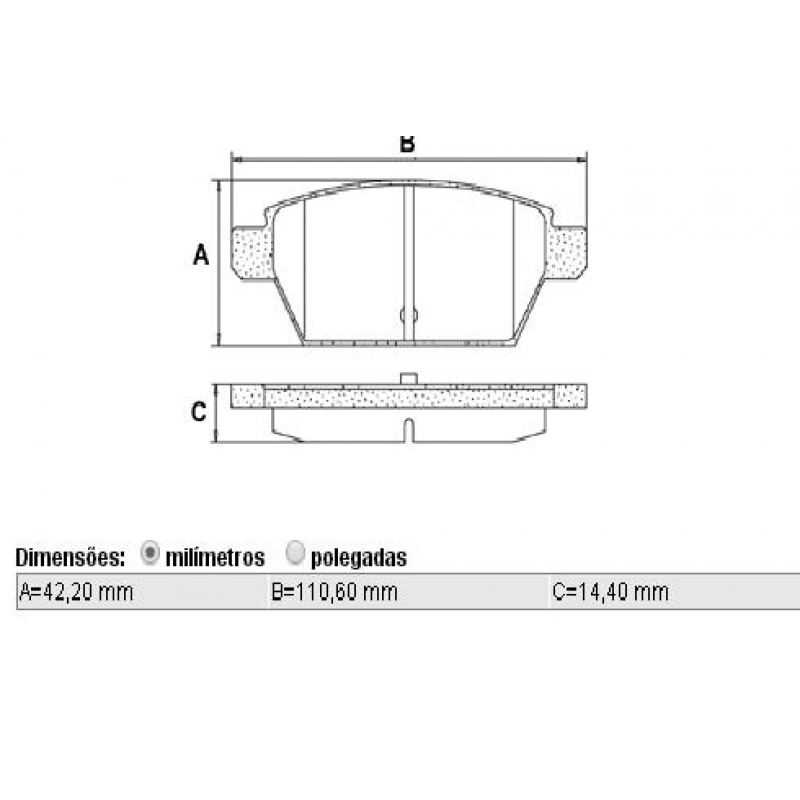 Pastilha Tr Fusion 06/12 Frasle