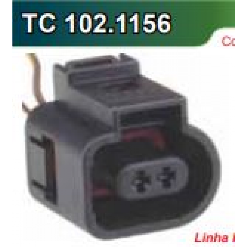 Conector/chicote 2 Vias Vw Tc Chicotes
