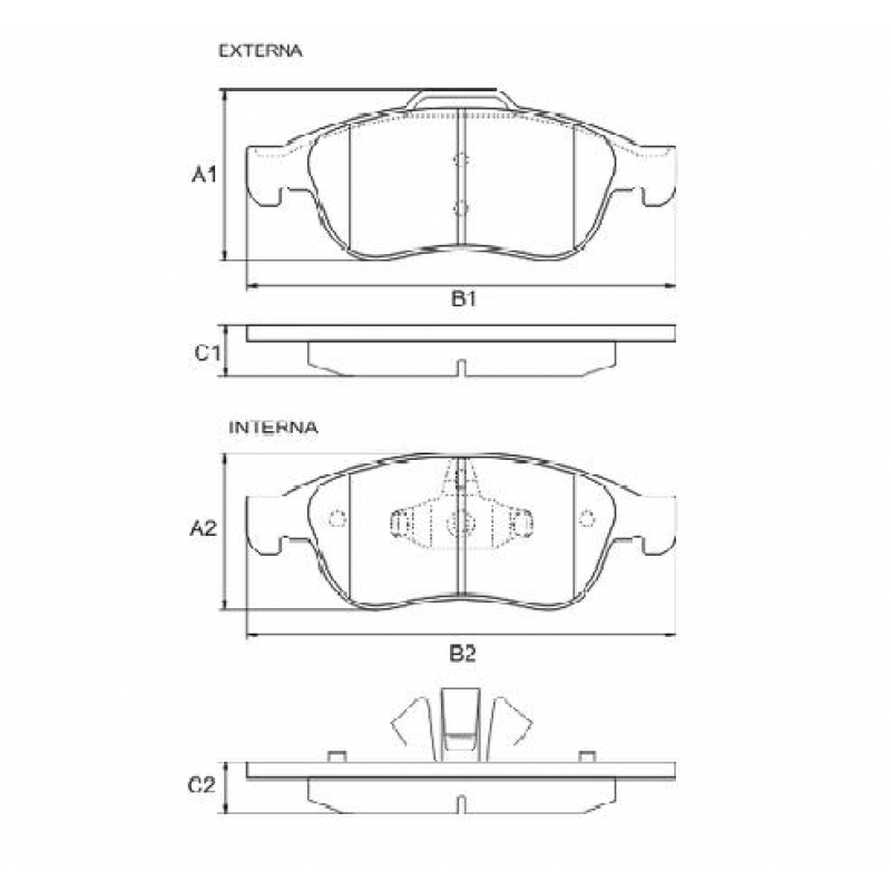 Pastilha Dus 2.0 16v 11/, Flue 1.6/2.0 16v 11 Syl