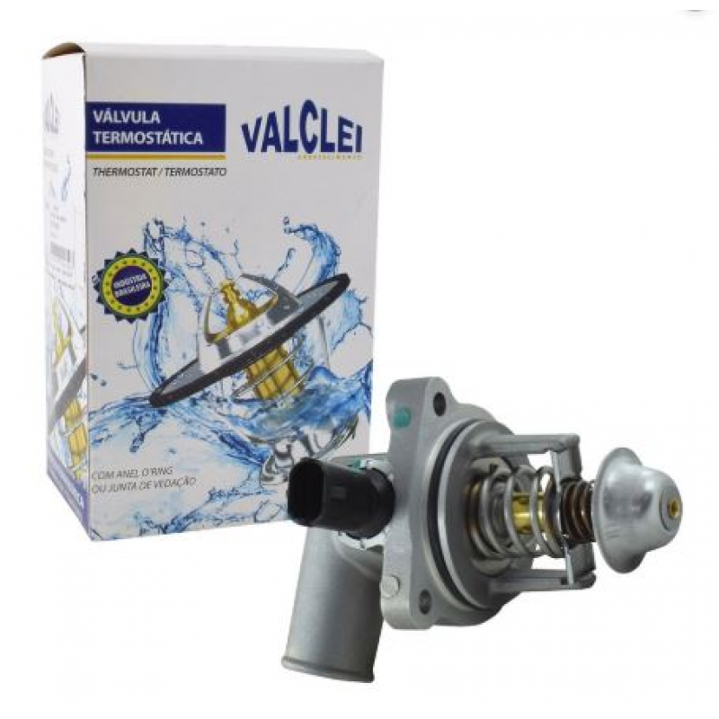 Valv Termost Fiesta Ecosport Focus Rocam Flex- C/sensor Valclei