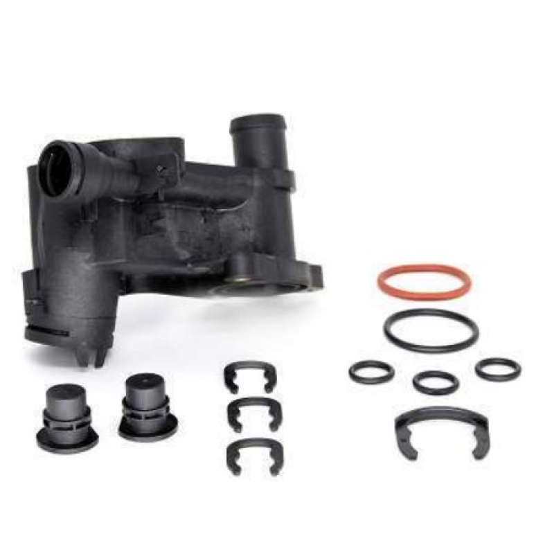 Carcaca Valvula Termostatica Gol G2 G3 G4 At 1.0 (sem Ar Quente) Valclei