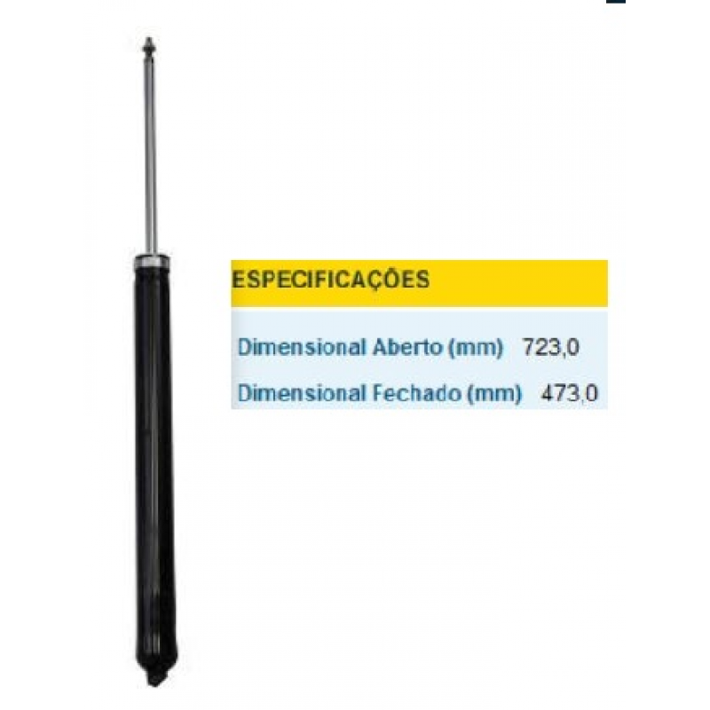 Amortecedor Traseiro Nova Ecosport 4x2 2012/ Monroe