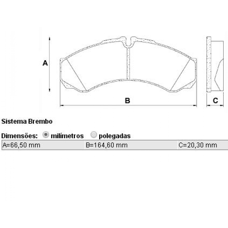 Pastilha Dt/tras Iveco Daily 05/07 (sist Perrot) N557 Syl