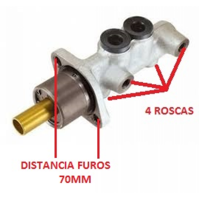 Cilindro Mestre Fiat Palio Siena Fiorino 1996/1998 Ate