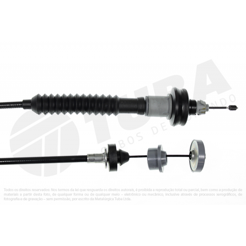 Cabo Emb 206 207 1.4/1.6 580mm (reg Autom) (garfo Superior) Tuba