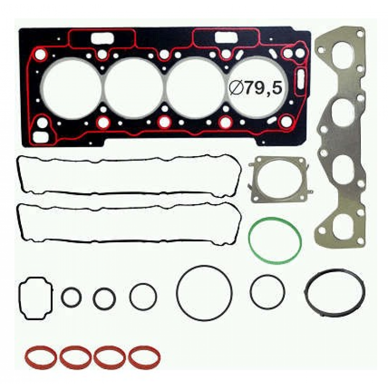 Jogo Juntas Cabecote Citroen Peugeot 1.6 16v 2000/2006 Tu5jp4 (amianto) Juntalima