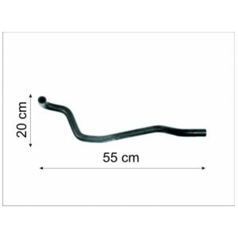 Mangueira Saida Ar Quente Logan Sandero 1.6 8v Cauplas