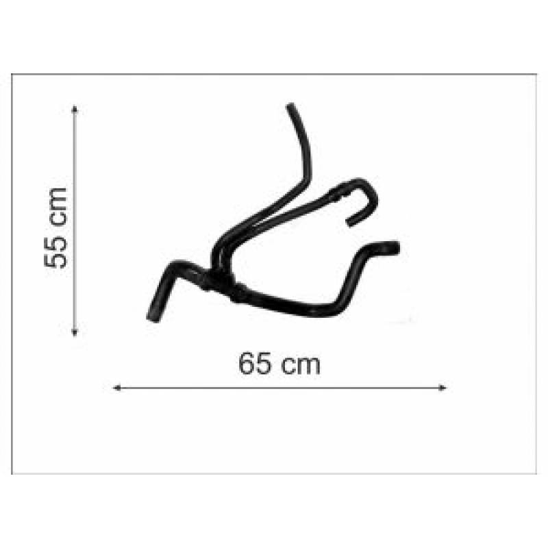 Mangueira Inferior Radiador Logan Sandero 1.0 16v 2007/ (com Ar Condicionado) Cauplas