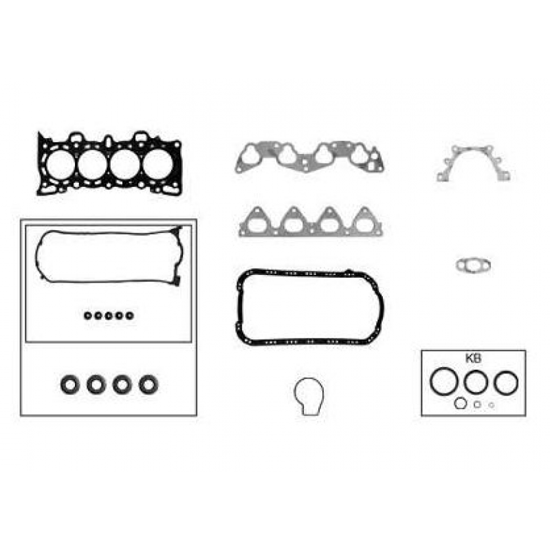 Jogo Juntas Motor Honda Civic 1.6 16v D16z6/7/9 Vtec 1991/1997 (fibra) Juntalima