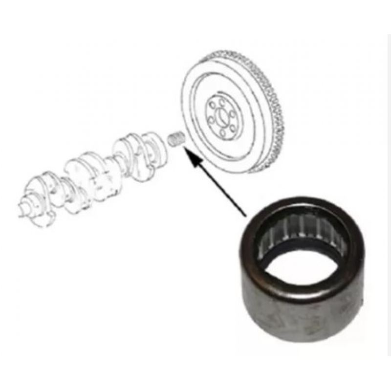 Rolamento Ponta Eixo Piloto Gol Parati Santana Ranger Diesel Luk