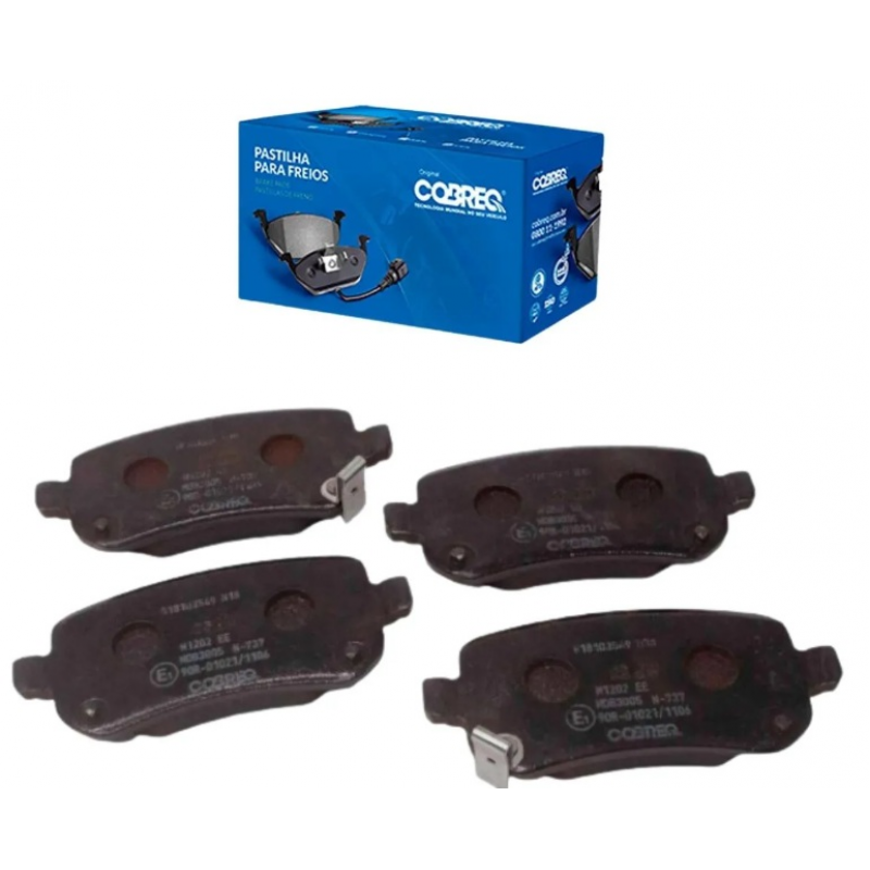 Pastilha Traseira Freemont Journey (disco 305mm) Cobreq