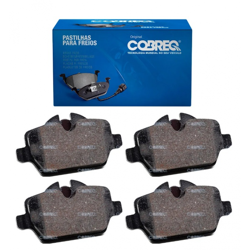 Pastilha Freio Traseiro Bmw 118 120 320 2006/2011 Cobreq