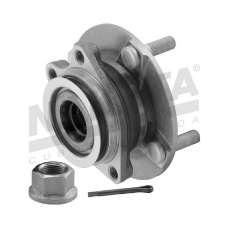 Cubo Roda Dianteiro Nissan Livina Tiida 1.8 1.6 16v 2008/2014 - Ld/le Nakata