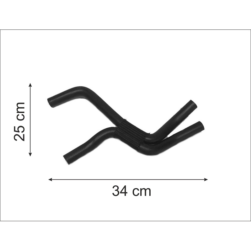 Mangueira Valvula Termostatica Fox/polo/gol/voyage 2002/  (dupla) Cauplas