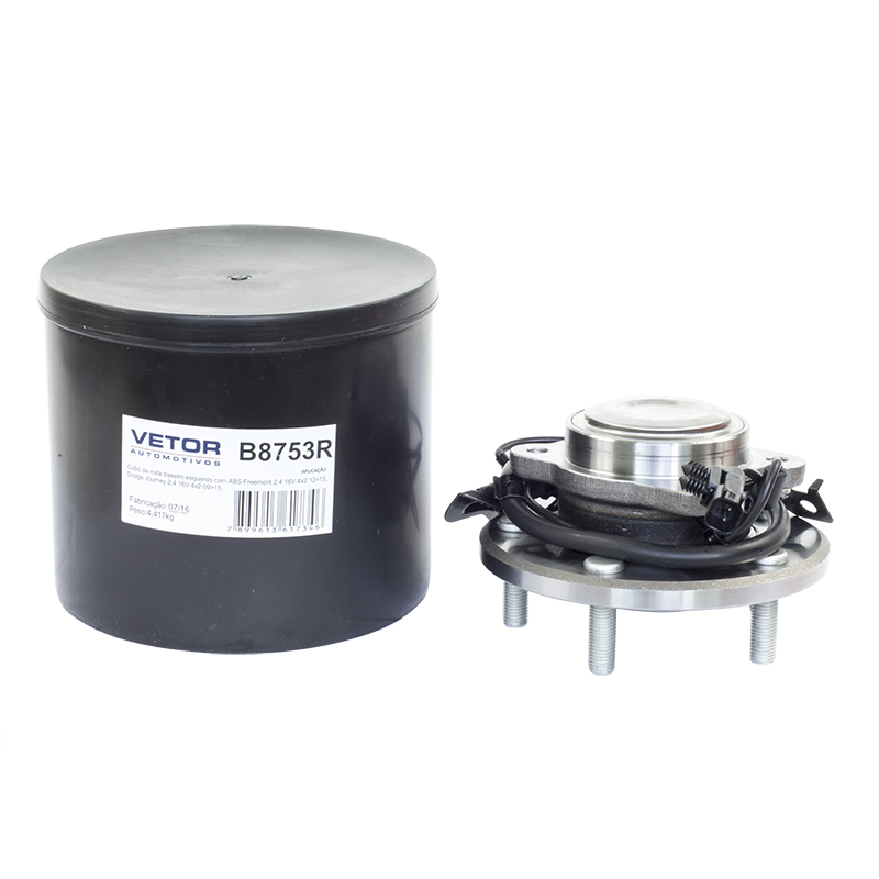 Cubo Roda Traseiro Dodge Journey 3.6 2.7 24v Fiat Freemont 2.7 16v 2008/2018 - Ld Vetor Vto