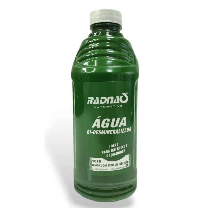 Agua Bi-desmineralizada Radnaq 1lt Radiador/bateri Radnaq Aditivos