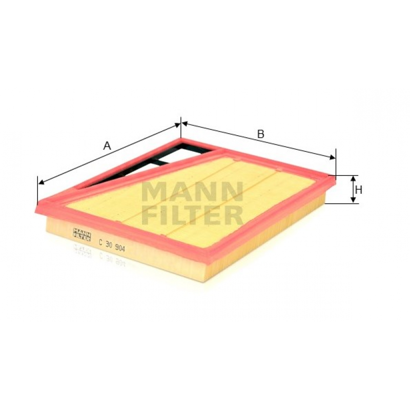 Filtro Ar Uno/argo/mobi 1.0/1.3 Firefly 17/ (quadrado) Mann