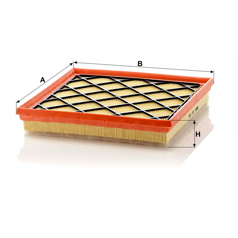 Filtro Ar Cruze 1.8 16v 11/ Mann