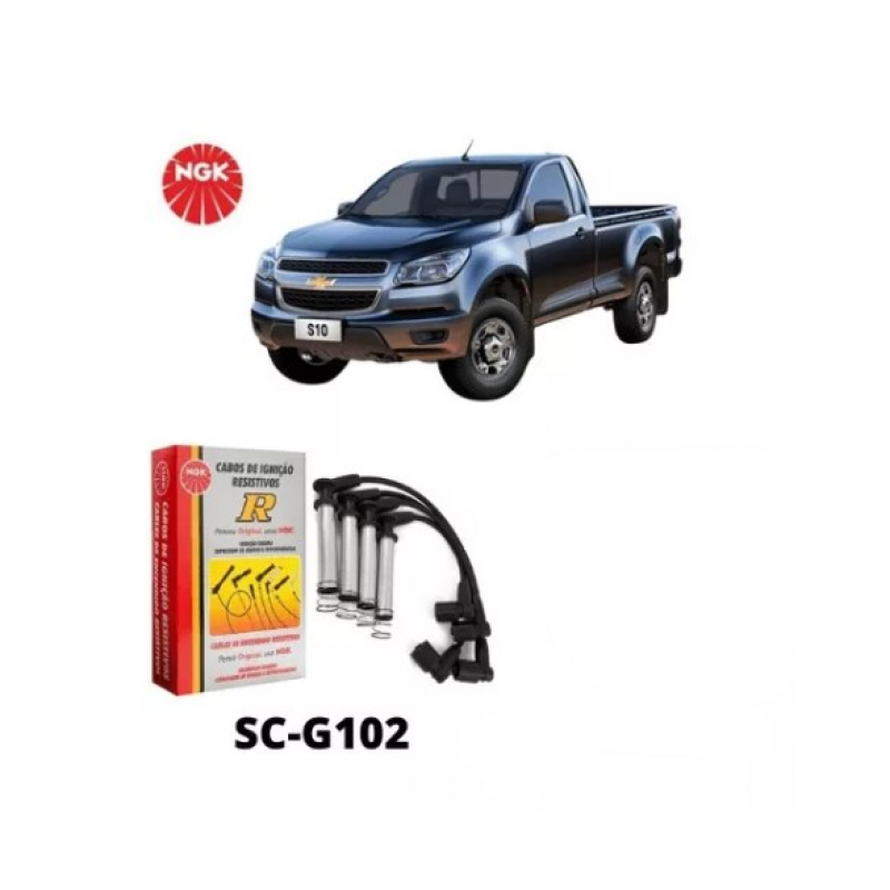 Jg Cabo Vela S-10 2.4 8v 12/ Ngk