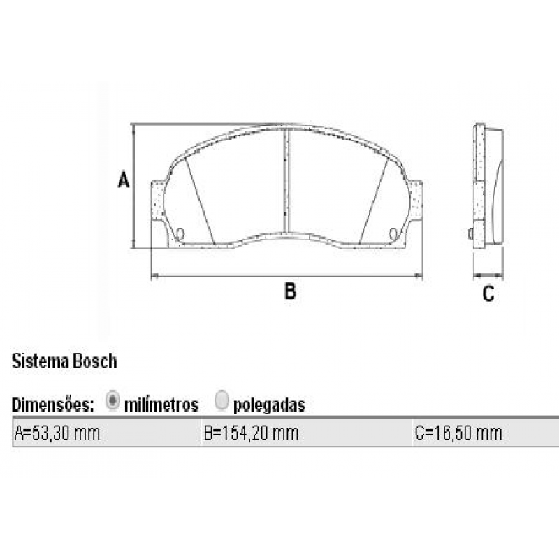 Pastilha Rang 10.07/11.10 (abs) Cobreq