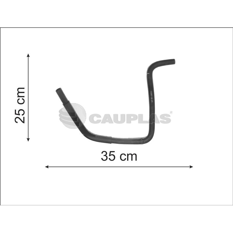 Mangueira Reservatorio Ao Radiador Qq 0.8 1.0 2003/ Cauplas