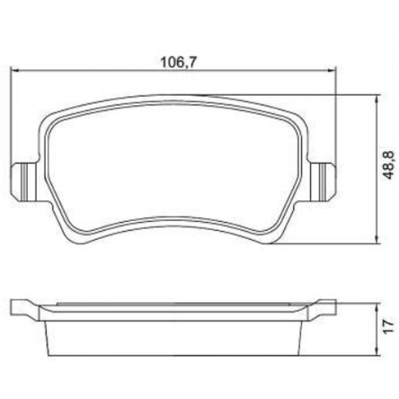 Pastilha Traseira Evoque 11/20, Freeelander 2 06/15 (nano Ceramica) Blue Friction