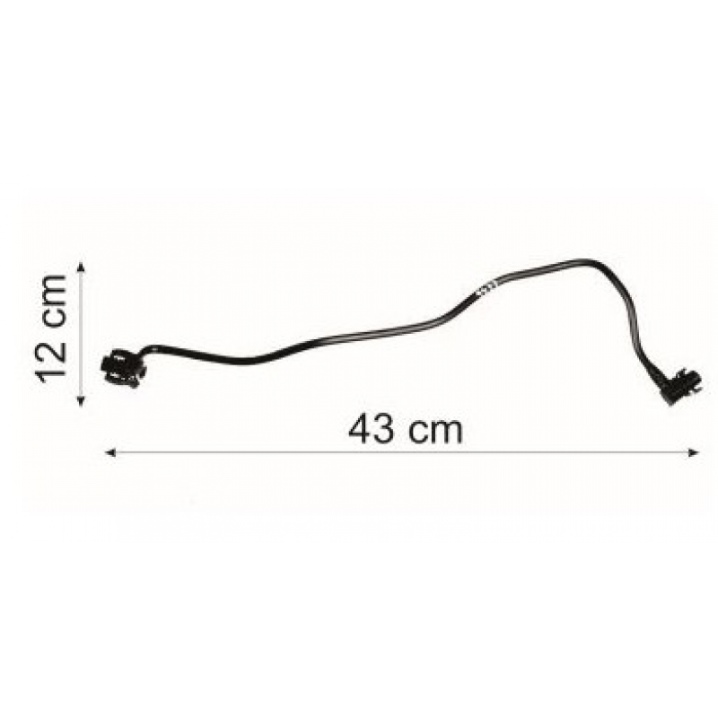 Mangueira Superior Reservatorio Radiador C4 307 2.0 16v (fina Com Engate Rapido) Disfix