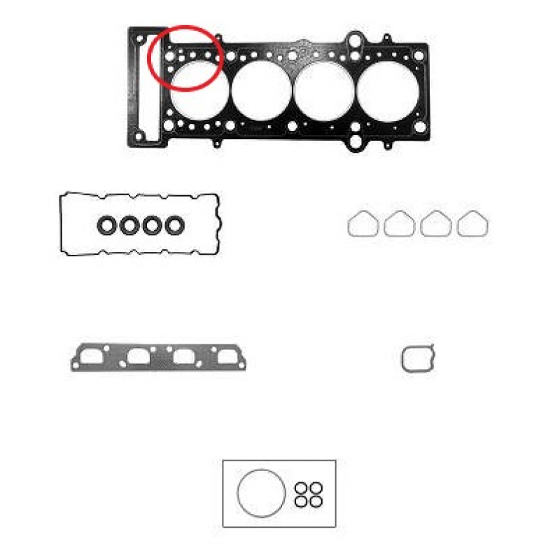 Jogo Juntas Cabecote Fiat Grand Siena Idea Punto Palio 1.6 16v Etorq 2015/  (fibra) Juntalima