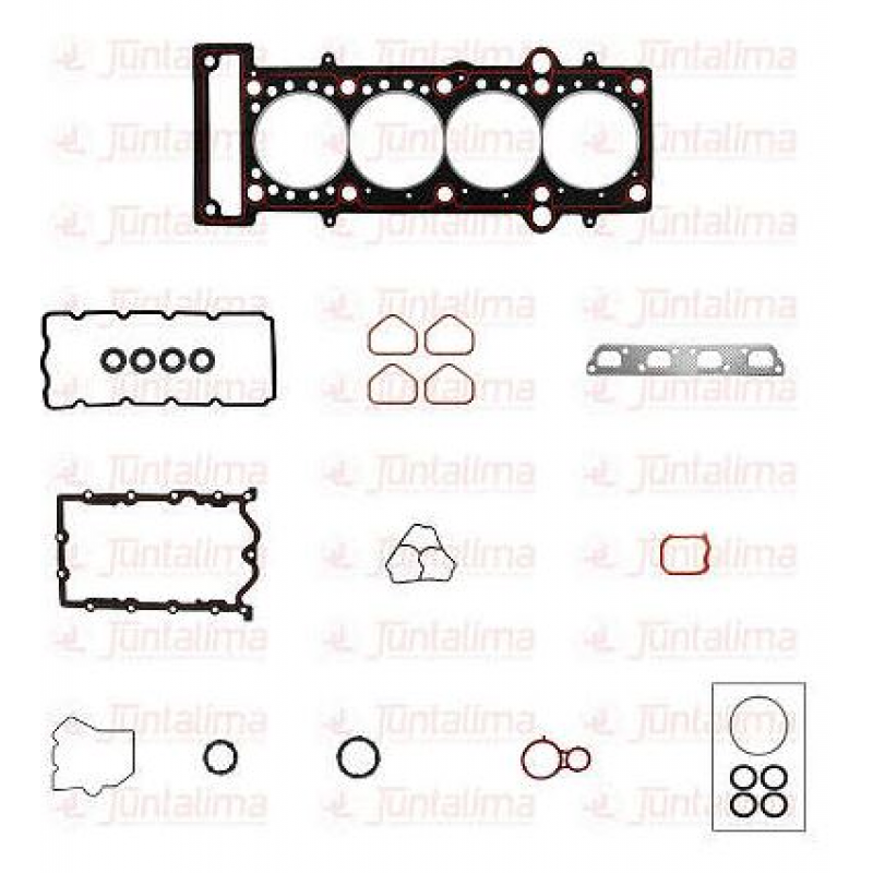 Jogo Juntas Motor Fiat Punto LÍnea Strada Doblo Bravo Jeep Renegade 1.8 16v Etorq Flex 2011/ (fibra) Juntalima