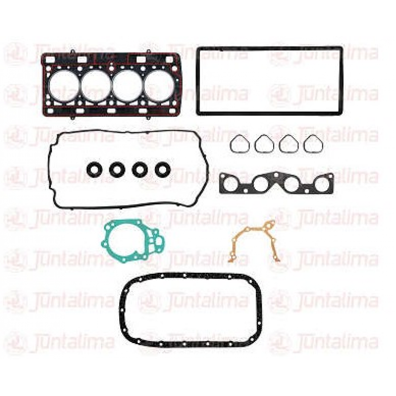 Jogo Juntas Motor Renault Clio Peugeot 206 1.0 16v D4d/d4f 2000/ (fibra) Juntalima