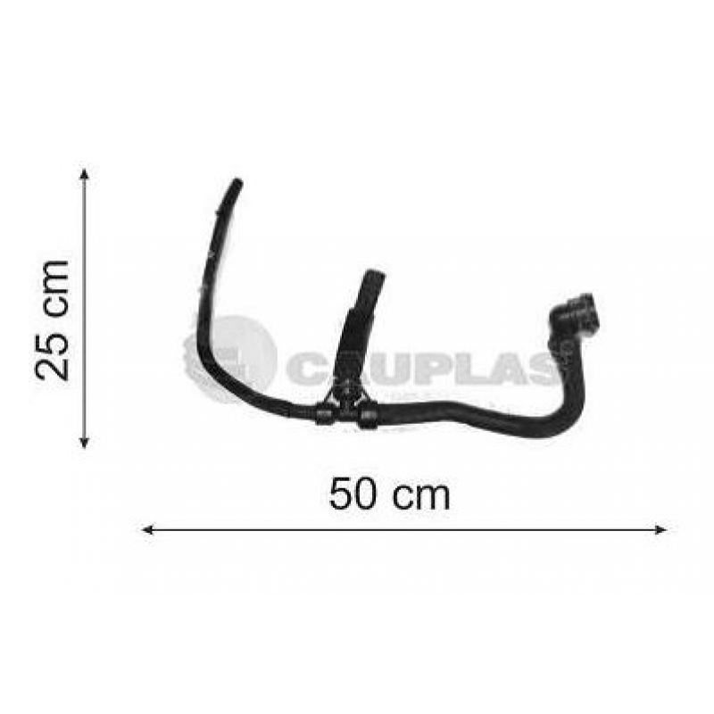 Mangueira Ar Quente Sonic 2012/2017/ Cobalt/ Spin (com Engate Rapido) Disfix