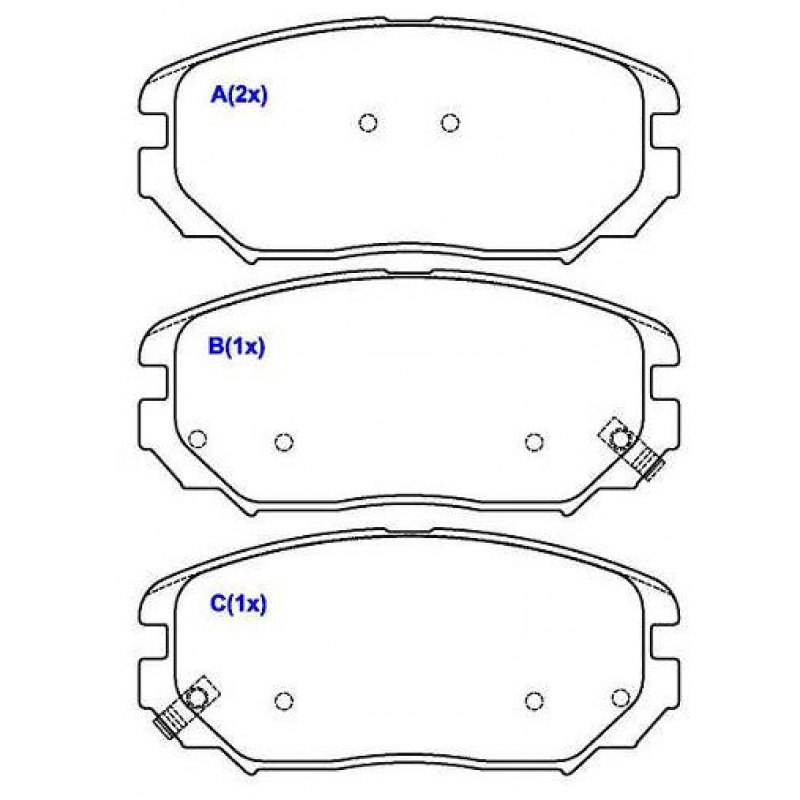 Pastilha Aze 3.3 V6 07/, Aze 3.0 10/ Syl