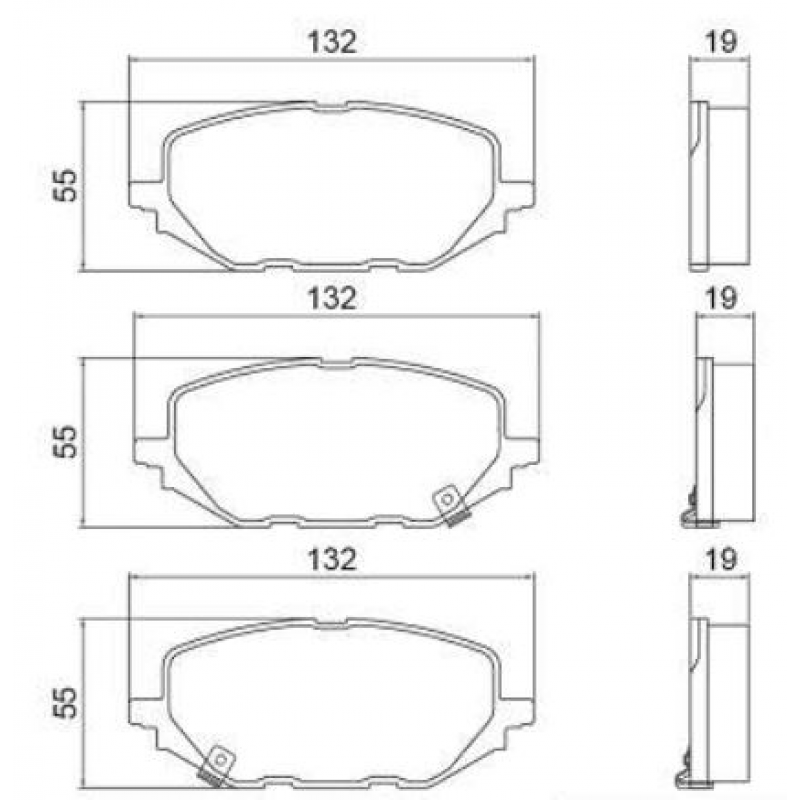 Pastilha Freio Dianteiro Tracker Turbo 2020/ (com Anti Ruido) Cobreq