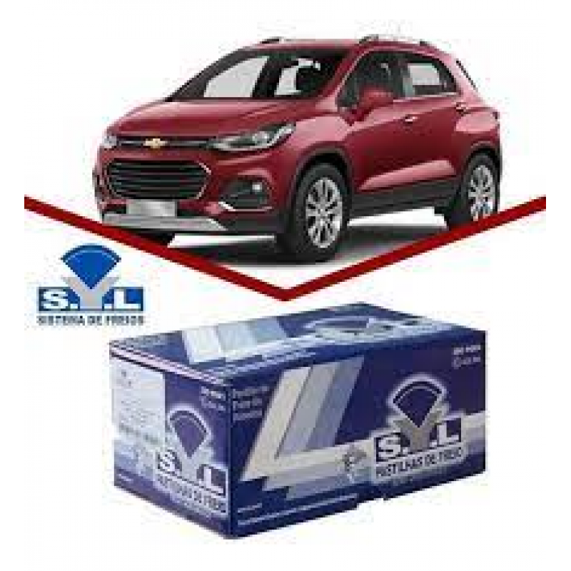 Pastilha Freio Dt Tracker Turbo 2020/ Montana Turbo 2023/ (com Anti Ruido) Syl