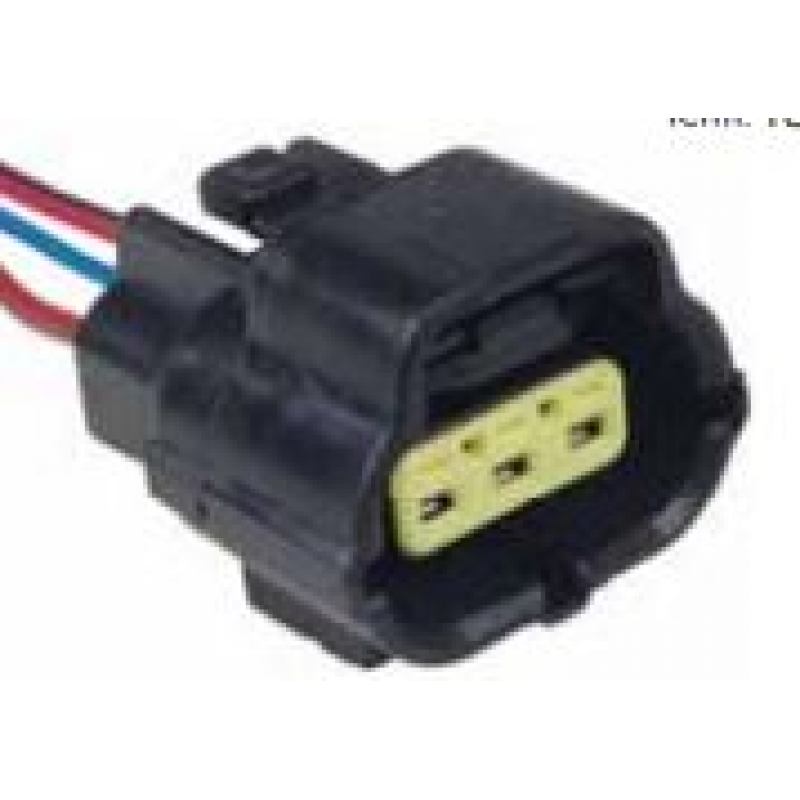 Chicote/conector 3 Vias Zetec Fiesta/ Ka/ Courier Tc Chicotes