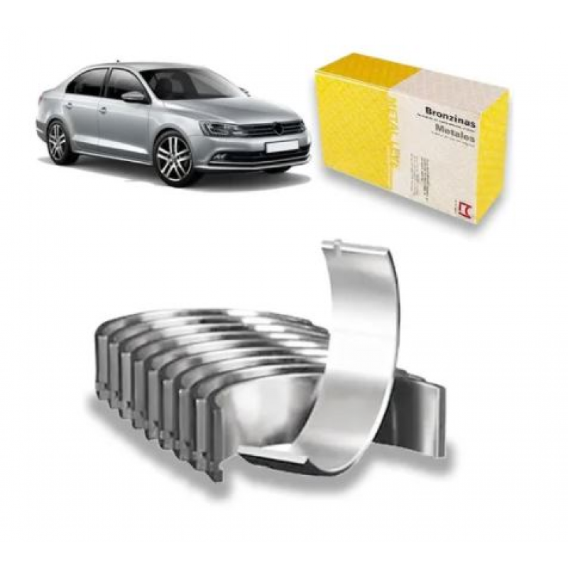 Bronzina Biela Jetta 2.0 8v Ckja 2011/2016 - 0,50 Nao Usar Metalleve