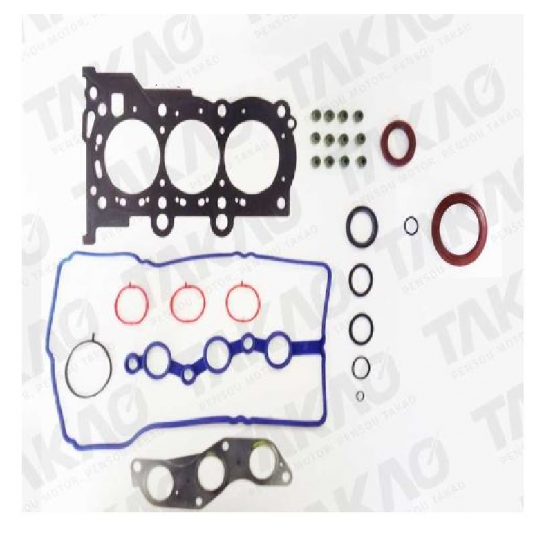 Jg Juntas Motor Hb20 1.0 12v / Pic 1.0 12v 3cil (chapa, C/retentores) Takao Auto Parts