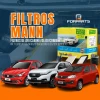 Kit Filtros Argo/mobi/strada/uno 1.0 6/12v 16/ 1.3 16/ Mann