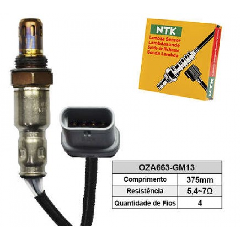 Sonda Lambda Gm 1.0/1.4/1.8 8v 15/ Ngk