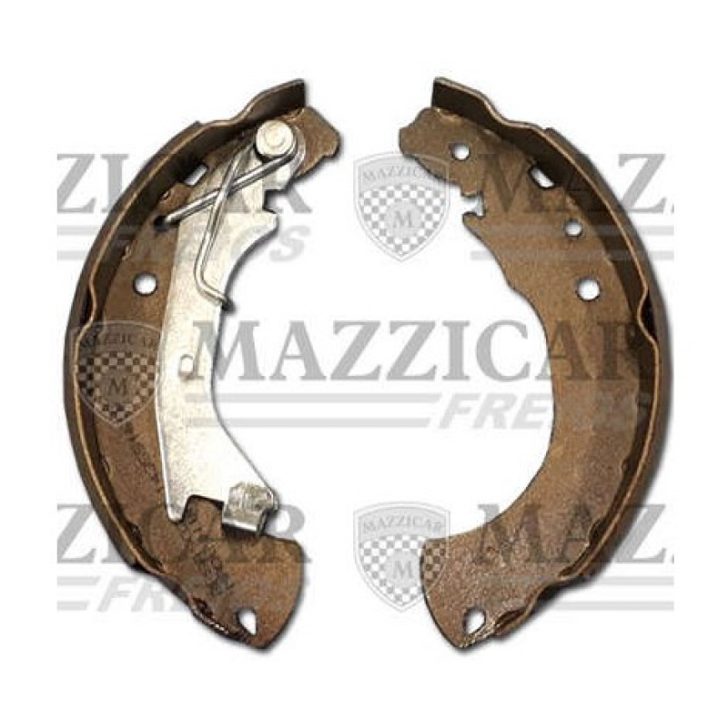 Jogo Patins Freio C3 1.5 8v/1.6 16v 12/ (c/abs) Mazzicar