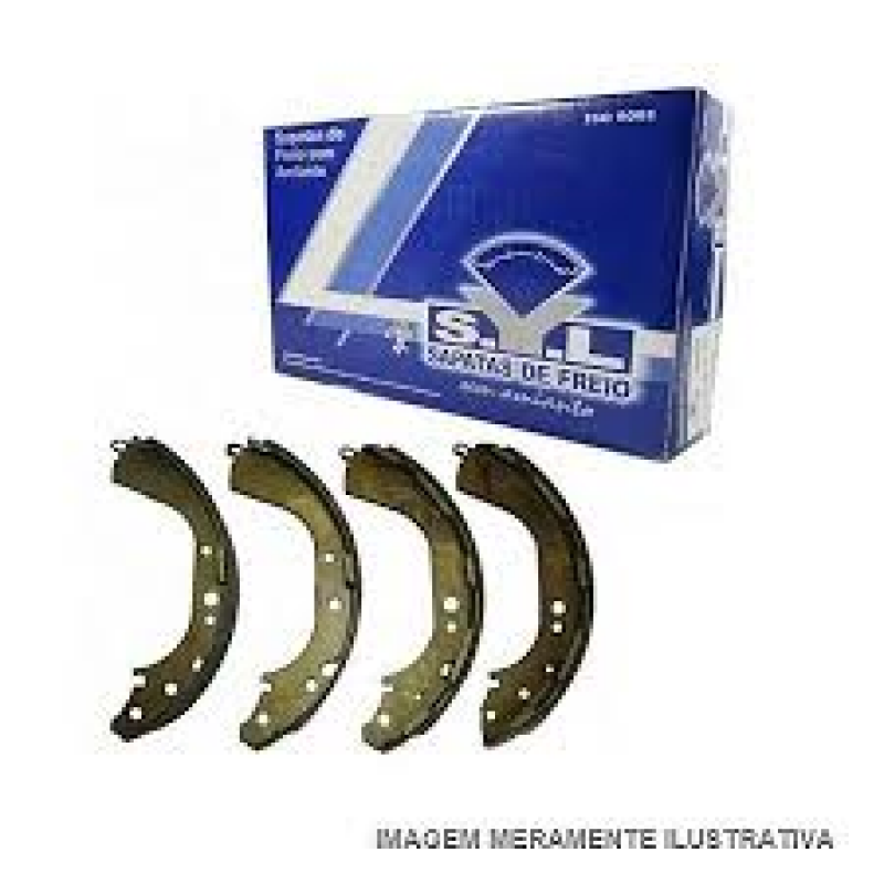 Jogo Patins Freio Citroen Jumper Fiat Ducato Peugeot Boxer 2.2 2.3 2.8 2005/ Syl