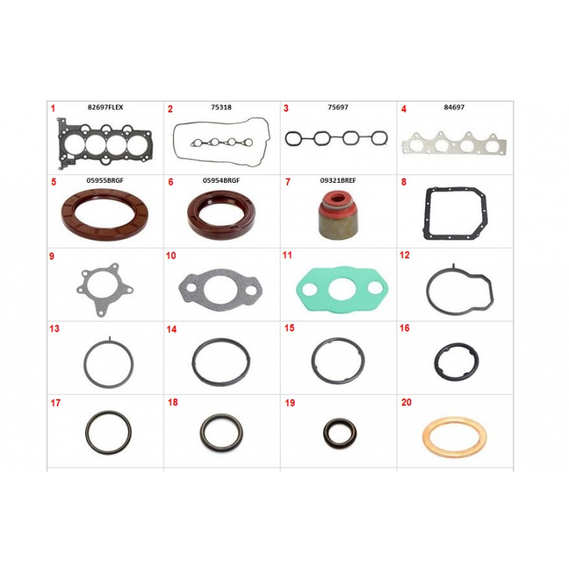 Jg Junta Motor Hyundai Creta Hb20/s I30 Veloster Sabo