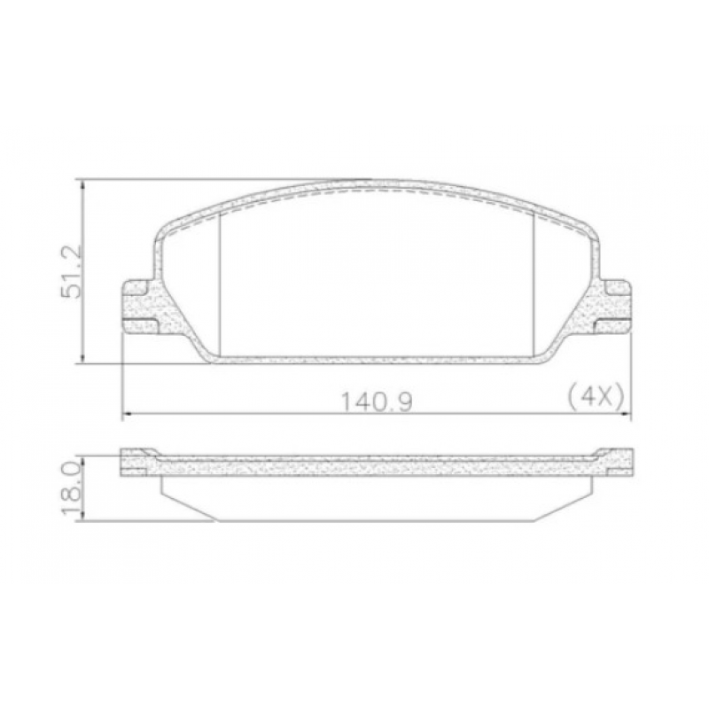 Pastilha Pulse 1.0 2021/ Fastback 1.0 2022/ Cronos 2017/ Cobreq