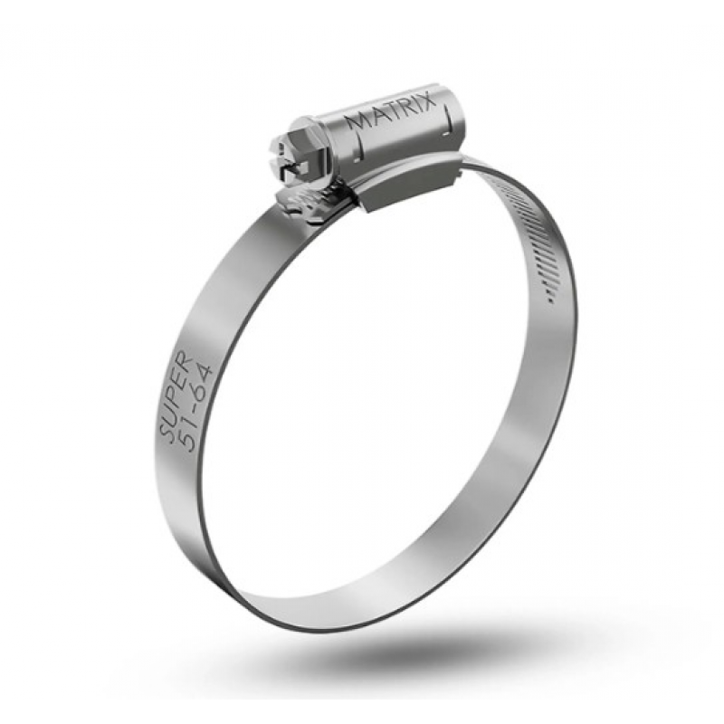 Abracadeira Mangueira Rsf 47-57mm 9mm (aco Carbono) Disfix