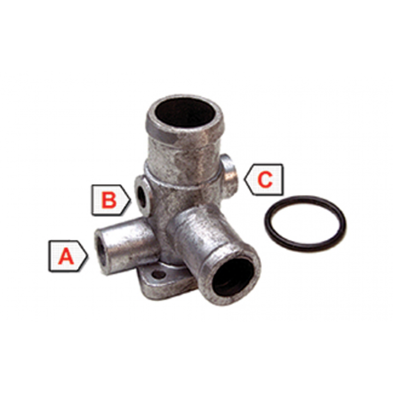 Conexao Agua Cabec Vw Ap Gol/santana/logus/parati/polo/santana/saveiro Disfix