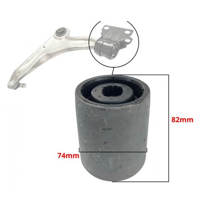 Refil Bucha Traseira Bandeja Dianteira Ford Fusion 2013/2020 Disfix