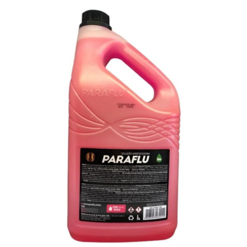 Aditivo Radiador 5lt Rosa Paraflu - Pronto Uso - Long Life Organico Paraflu